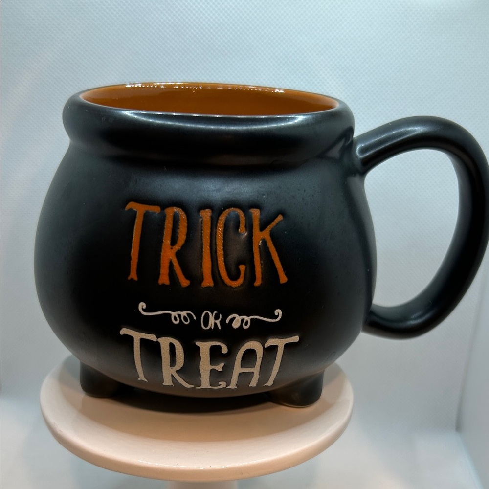 Halloween Trick or Treat Cauldron Mug